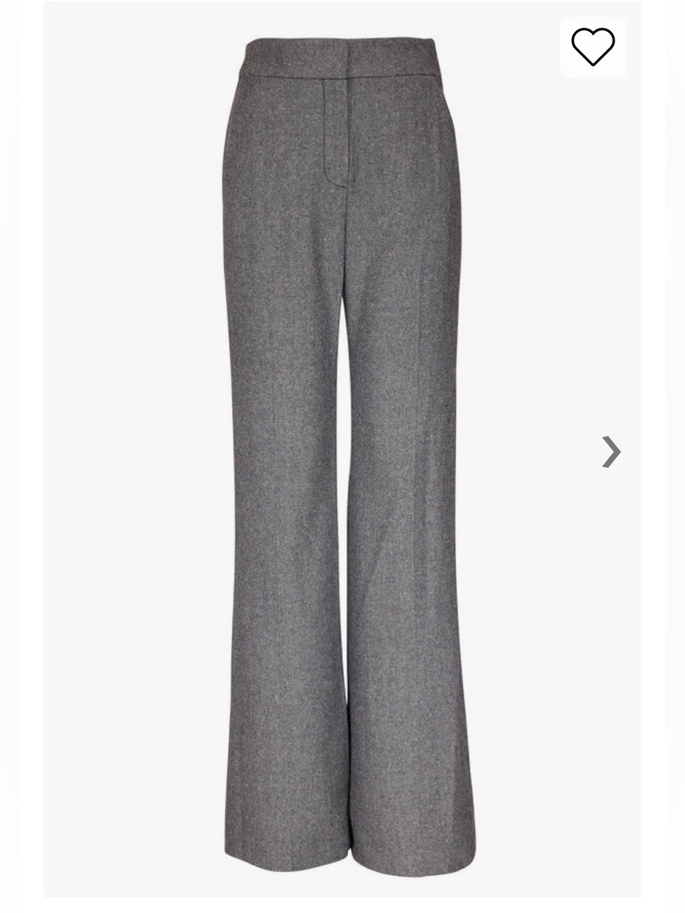 NWOT Veronica Beard Wool Blend Flare Trousers